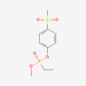 Methyl 4-(methylsulfonyl)phenyl ethylphosphonate