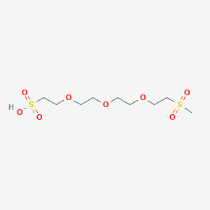 2-[2-[2-(2-Methylsulfonylethoxy)ethoxy]ethoxy]ethanesulfonic acid