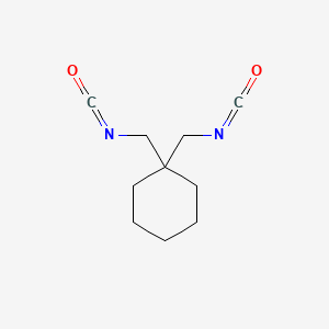 molecular formula C10H14N2O2 B15350936 Cyclohexane, bis(isocyanatomethyl)- CAS No. 42170-25-2