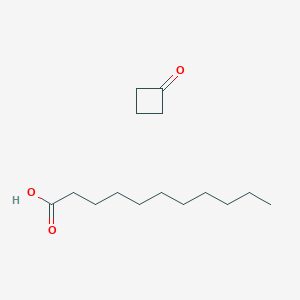 Cyclobutanone;undecanoic acid