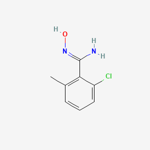 2-Chloro-N-hydroxy-6-methylbenzimidamide