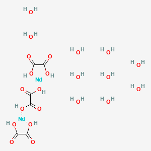 molecular formula C6H26Nd2O22 B15351222 Neodymium oxalate decahydrate 