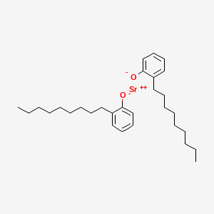 molecular formula C30H46O2Sr B15351248 Strontium nonylphenolate CAS No. 31291-42-6