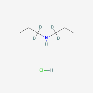 molecular formula C6H16ClN B15351277 n-Dipropylamine-d4 Hydrochloride 