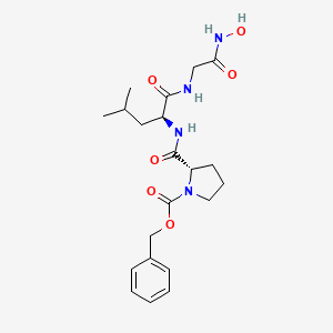 molecular formula C21H30N4O6 B15351282 Z-Pro-Leu-Gly-NHOH 