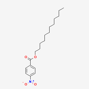 molecular formula C19H29NO4 B15351283 Dodecyl 4-nitrobenzoate CAS No. 35507-03-0