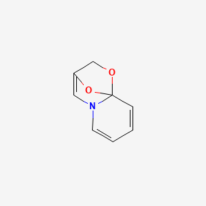 molecular formula C8H7NO2 B15351330 3,9a-Epoxy-2H,9aH-pyrido[2,1-b][1,3]oxazine(9CI) 