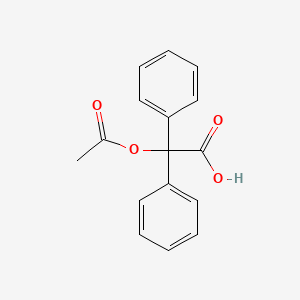 2-Acetyloxy-2,2-diphenylacetic acid