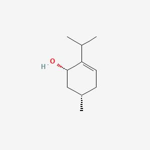 molecular formula C10H18O B15351445 (1S,5S)-5-Methyl-2-(propan-2-yl)cyclohex-2-en-1-ol CAS No. 29910-18-7