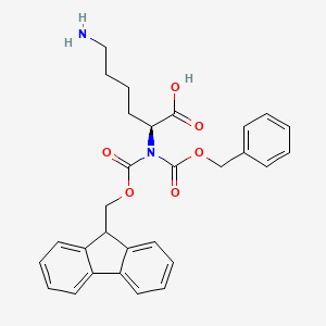 molecular formula C29H30N2O6 B15351452 Z-Lys(Fmoc)-OH 