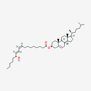 [(3S,8S,9S,10R,13R,14S,17R)-10,13-dimethyl-17-[(2R)-6-methylheptan-2-yl]-2,3,4,7,8,9,11,12,14,15,16,17-dodecahydro-1H-cyclopenta[a]phenanthren-3-yl] (9Z,11E,13R)-13-hydroxyoctadeca-9,11-dienoate