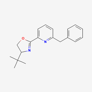 2-(6-Benzylpyridin-2-yl)-4-tert-butyl-4,5-dihydro-1,3-oxazole