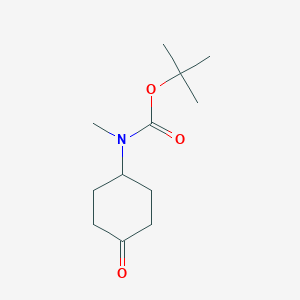 B153516 Tert-butyl methyl(4-oxocyclohexyl)carbamate CAS No. 400899-84-5