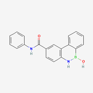 6-Hydroxy-N-phenyl-5,6-dihydrodibenzo[c,e][1,2]azaborinine-2-carboxamide