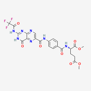 Dimethyl N-(2,2,2-Trifluoroacetamido) 9-Oxofolic Acid