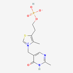 molecular formula C12H16N3O5PS B15351655 Oxythiamine Monophosphate 