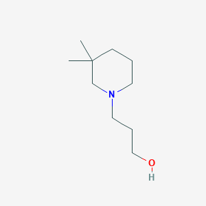 3-(3,3-Dimethylpiperidin-1-yl)propan-1-ol