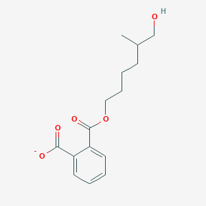 2-{[(6-Hydroxy-5-methylhexyl)oxy]carbonyl}benzoate