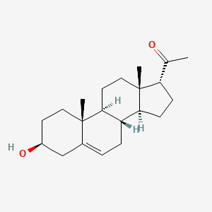 molecular formula C21H32O2 B15351767 17-epi-Pregnenolone CAS No. 566-63-2