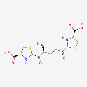 (4R,4'R)-3,3'-((S)-2-Aminopentanedioyl)bis(thiazolidine-4-carboxylic Acid)