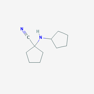 1-(Cyclopentylamino)cyclopentane-1-carbonitrile