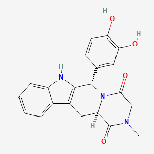 molecular formula C21H19N3O4 B15351802 Desmethylene cis-ent-Tadalafil 