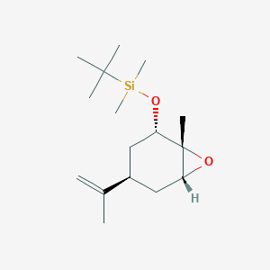 6-tert-Butyldimethylsilyloxy-4-(1-methylethenyl)-1-methyl-cyclohexane 1,2-Epoxide