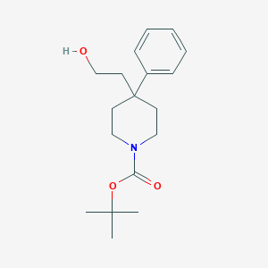 Tert-butyl 4-(2-hydroxyethyl)-4-phenylpiperidine-1-carboxylate