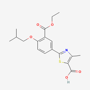 3-Descyano-3-ethoxycarbonyl Febuxostat