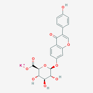 Daidzein 7-beta-D-Glucuronide Potassium Salt