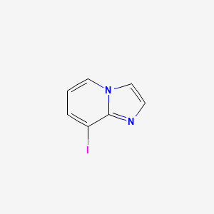 molecular formula C7H5IN2 B15351950 8-Iodoimidazo[1,2-a]pyridine 