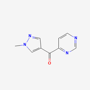 (1-Methylpyrazol-4-yl)-pyrimidin-4-ylmethanone