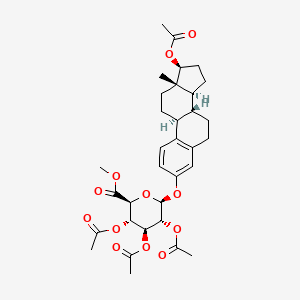 17b-Acetyl-estradiol 3-(tri-O-acetyl-b-D-glucuronic acid methyl ester)