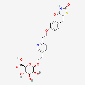 Hydroxy Pioglitazone (M-VII) beta-D-Glucuronide