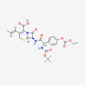 N-Boc-Cefprozil O-Ethyl Formate