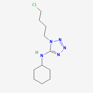 1-(4-Chlorobutyl)-5-cyclohexylamino-1H-tetrazole