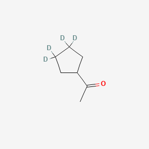 1-Cyclopentylethanone-d4