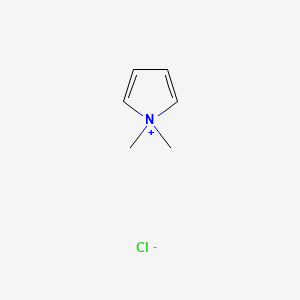 molecular formula C6H10ClN B15352315 1,1-Dimethylpyrrol-1-ium;chloride 