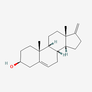 (3S,8S,9R,10R,13S,14R)-10,13-dimethyl-17-methylidene-1,2,3,4,7,8,9,11,12,14,15,16-dodecahydrocyclopenta[a]phenanthren-3-ol