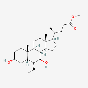 molecular formula C27H46O4 B15352349 Obeticholic Acid Methyl Ester 