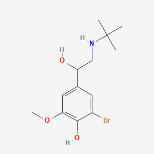 molecular formula C13H20BrNO3 B15352402 3-O-Methyl Colterol Bromide 