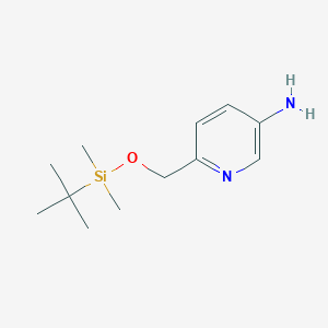 6-((Tert-butyldimethylsilyloxy)methyl)pyridin-3-amine