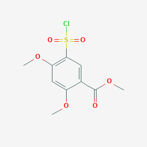 Methyl 5-chlorosulfonyl-2,4-dimethoxybenzoate