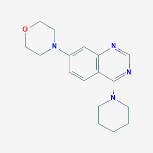 4-(4-Piperidin-1-ylquinazolin-7-yl)morpholine