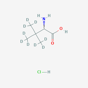 3-Methyl-L-valine-d9 hydrochloride