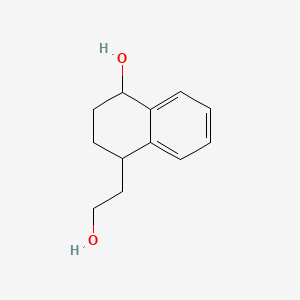 4-(2-Hydroxyethyl)-1,2,3,4-tetrahydronaphthalen-1-ol