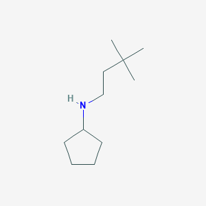 N-(3,3-dimethylbutyl)cyclopentanamine