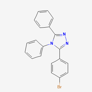 3-(4-Bromophenyl)-4,5-diphenyl-1,2,4-triazole