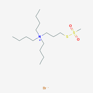 molecular formula C16H36BrNO2S2 B15352746 3-(Tributylammonium)propyl Methanethiosulfonate Bromide 