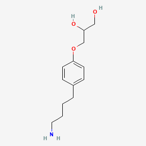 3-[4-(4-Aminobutyl)-phenoxy]propane-1,2-diol